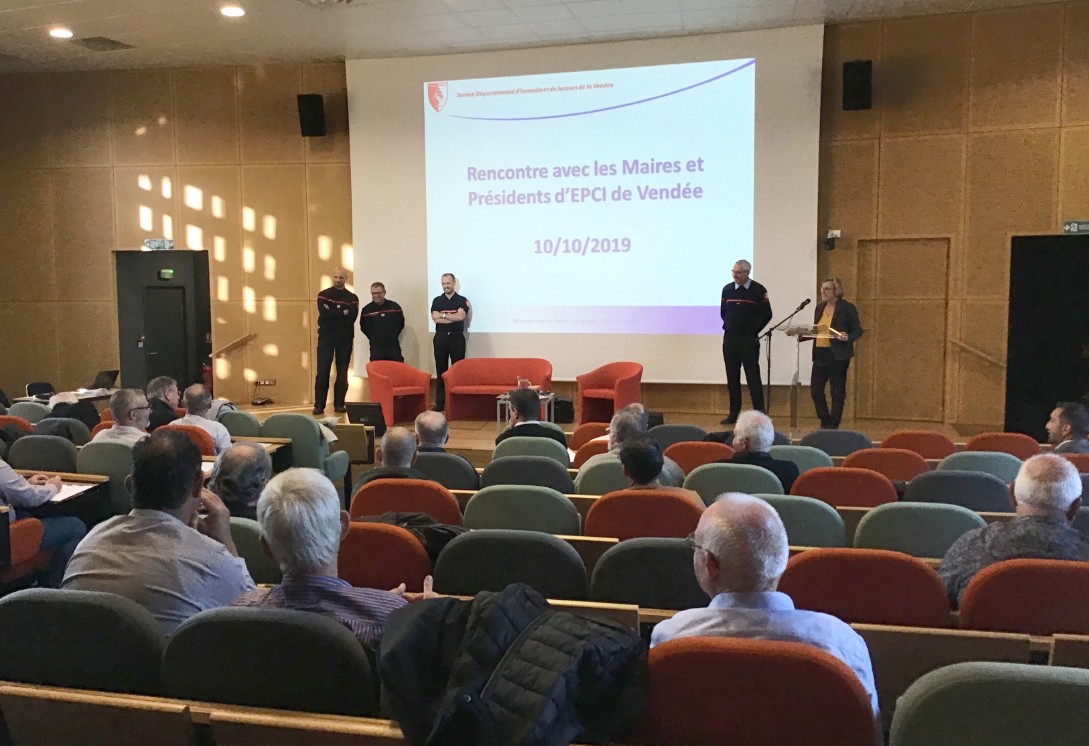Rencontre des élus avec le SDIS