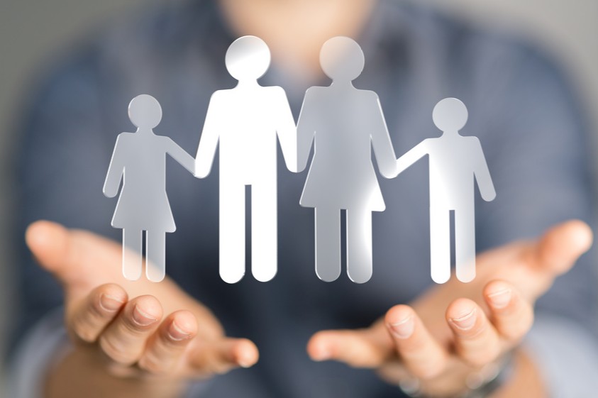 Silhouettes famille Silhouettes famille